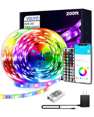 VOLIVO front packaging showing 200ft dual-rolls and included accessories for easy setup