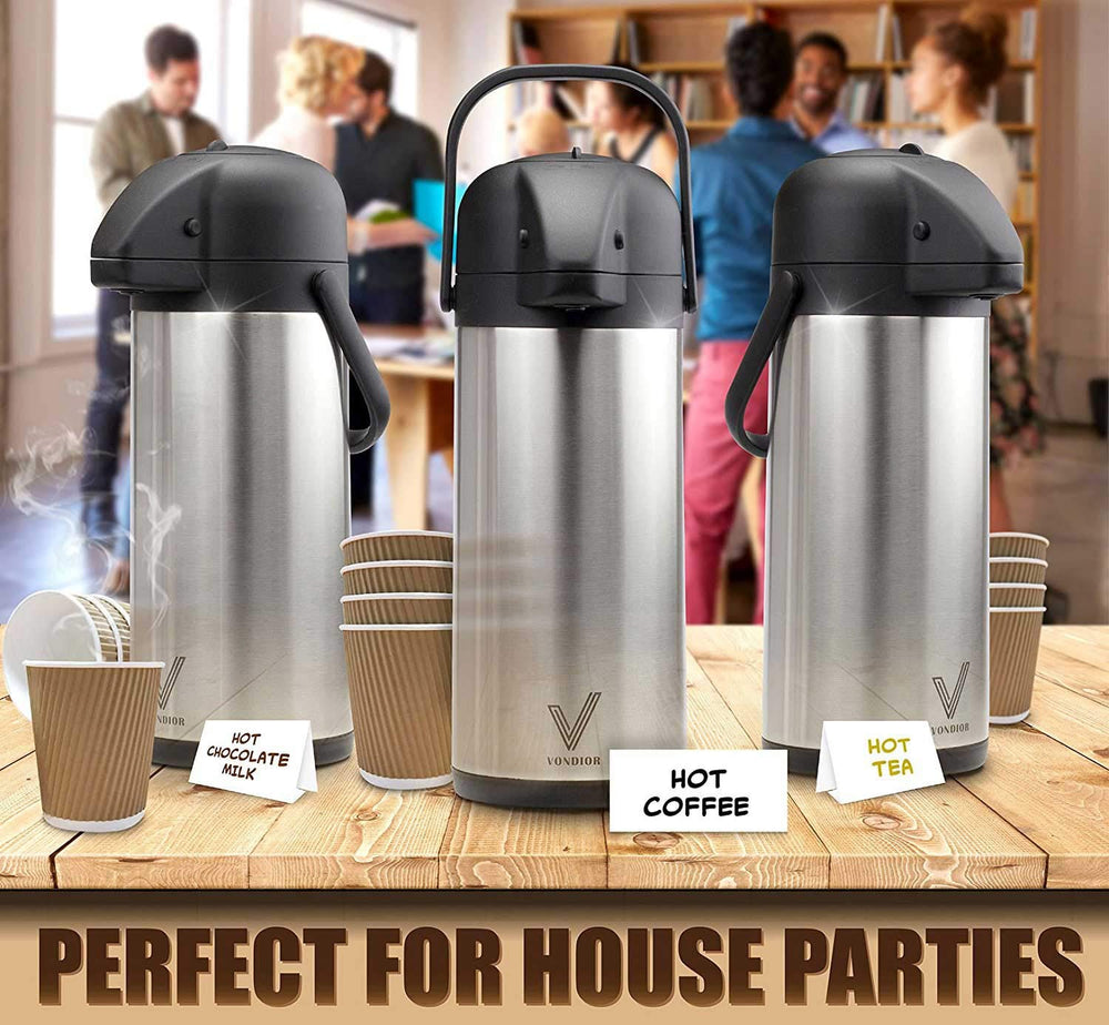 VONDIOR served at office meeting highlighting continuous hot beverage availability