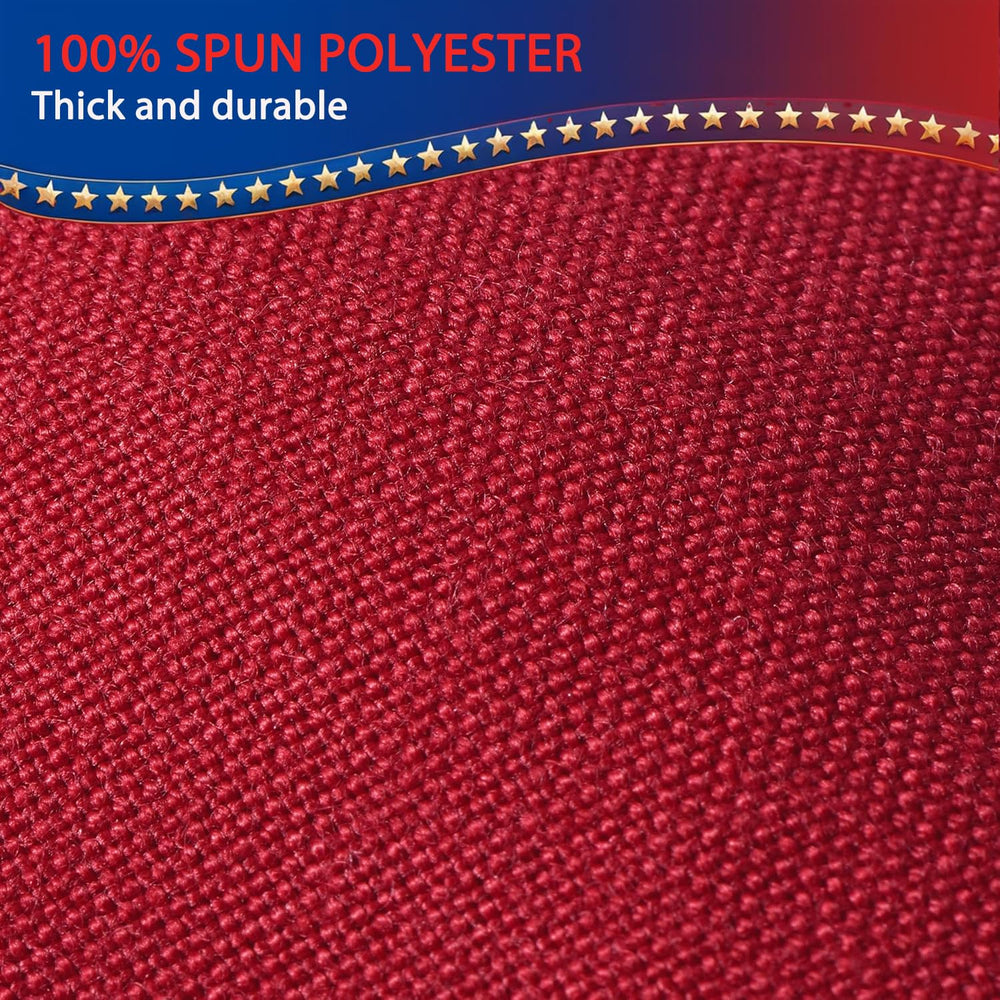 VORENUS embroidered stars close-up highlighting crisp stitching and lasting look