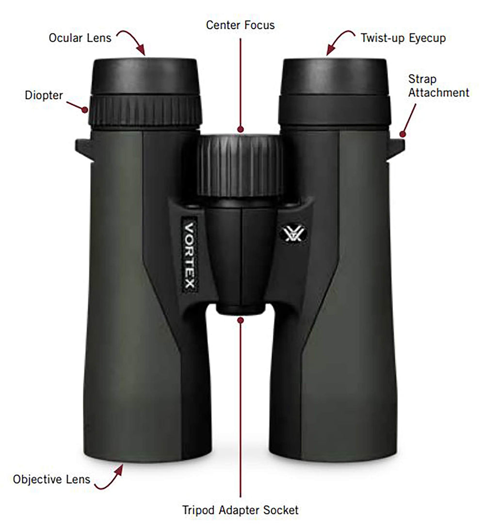 Vortex Crossfire HD mounted on tripod for steady viewing and long observation benefit