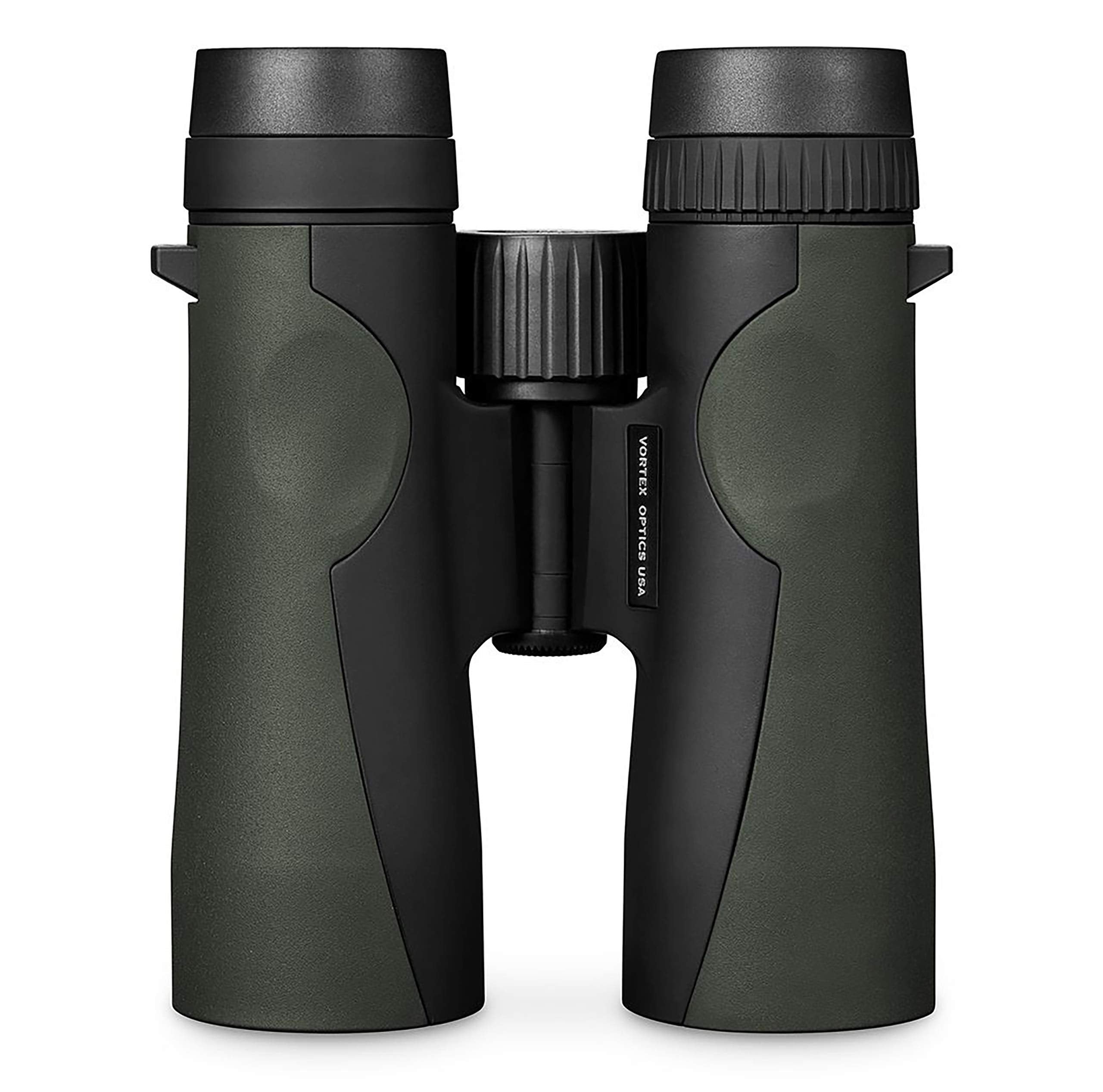 Vortex Crossfire HD objective lens close-up highlighting bright, high-transmission glass
