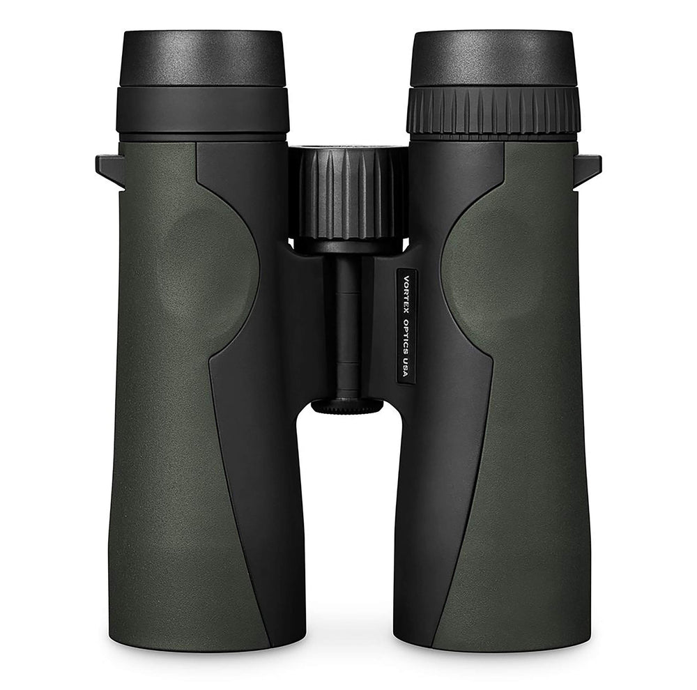 Vortex Crossfire HD objective lens close-up highlighting bright, high-transmission glass