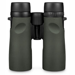 Vortex Diamondback HD objective lens close-up highlighting light transmission