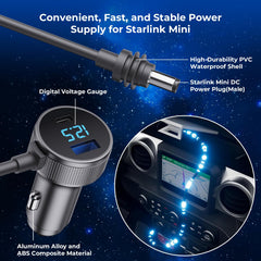 Vostolobo USB-C PD and USB-A ports at junction for versatile device charging