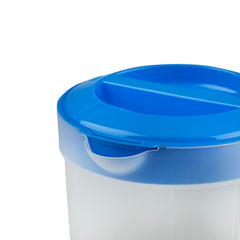 VOXRO pitcher stored in fridge demonstrating space-saving stackable benefit