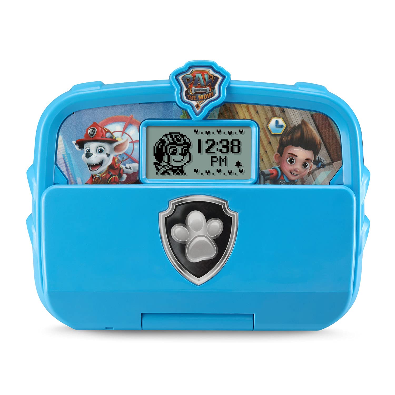 VTech tablet side profile highlighting compact size and portability for travel-friendly learning