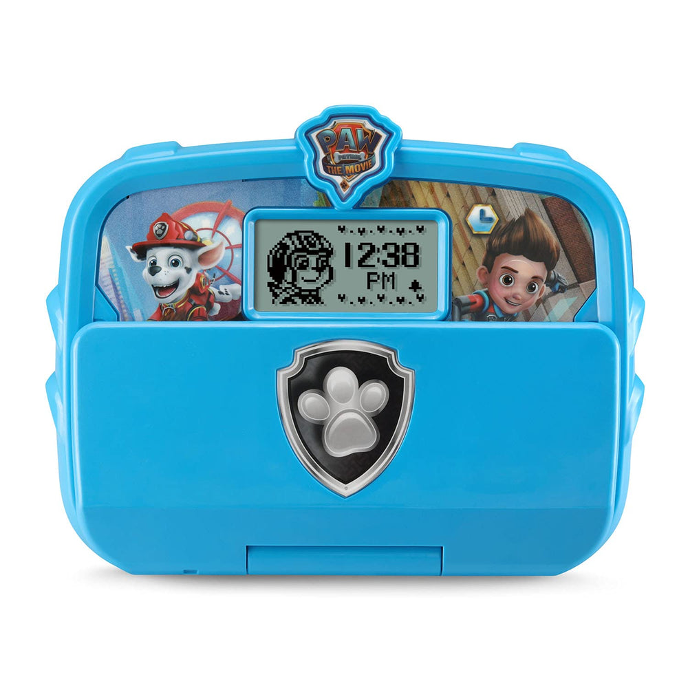 VTech tablet side profile highlighting compact size and portability for travel-friendly learning