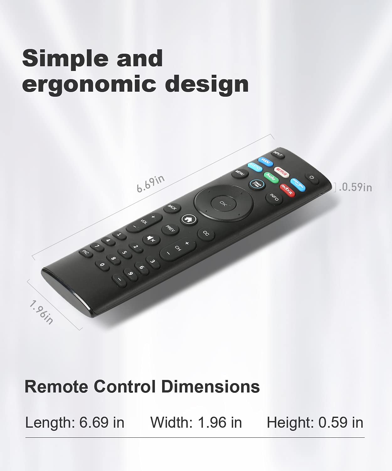 vtinvan XRT140 pointed at VIZIO TV showing simple IR control and instant functionality