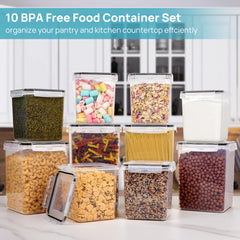 Vtopmart clear container close-up displaying visibility and easy identification