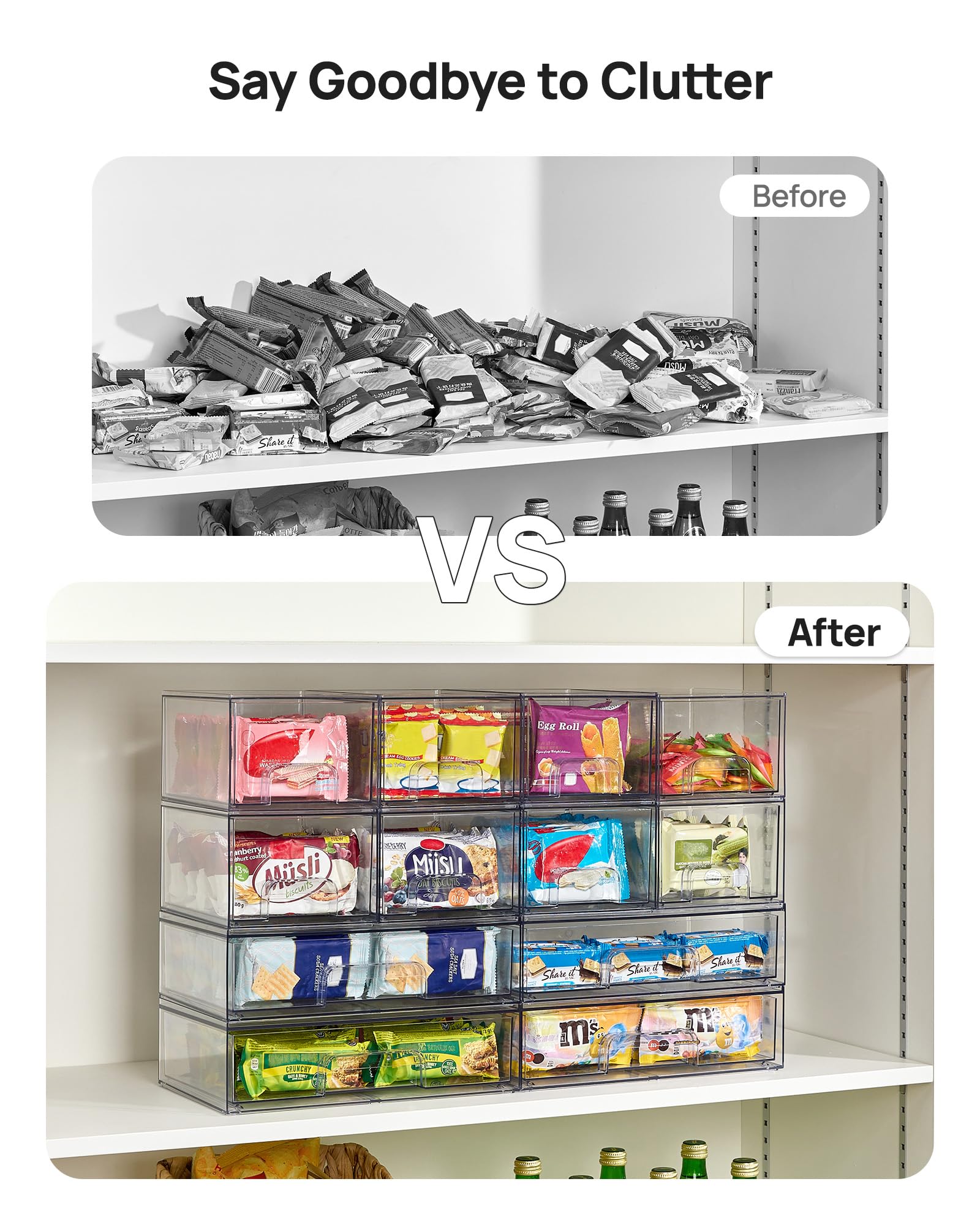 vtopmart organizer placed on bathroom counter highlighting tidy countertop benefit
