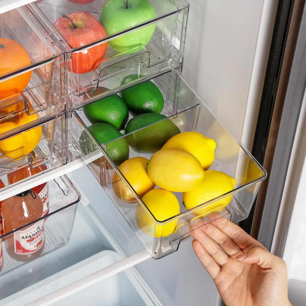 Vtopmart stacked units on countertop saving vertical space and staying stable