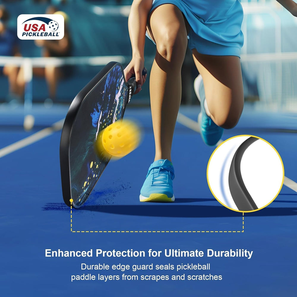 VUFOXT two paddles four balls and carry bag for convenient transport benefit