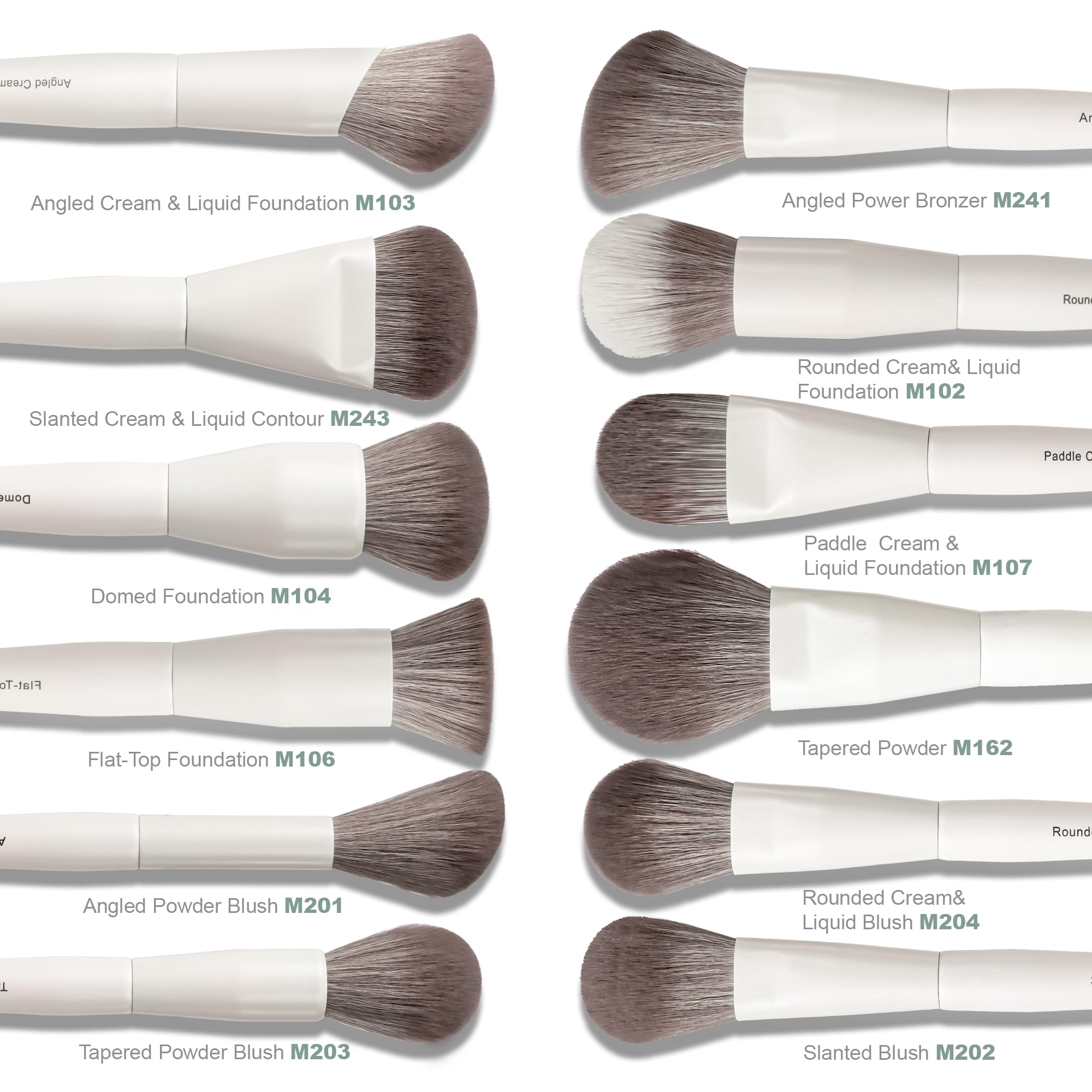 VYNESTRA close-up of ultra-soft microfiber bristles for smooth application