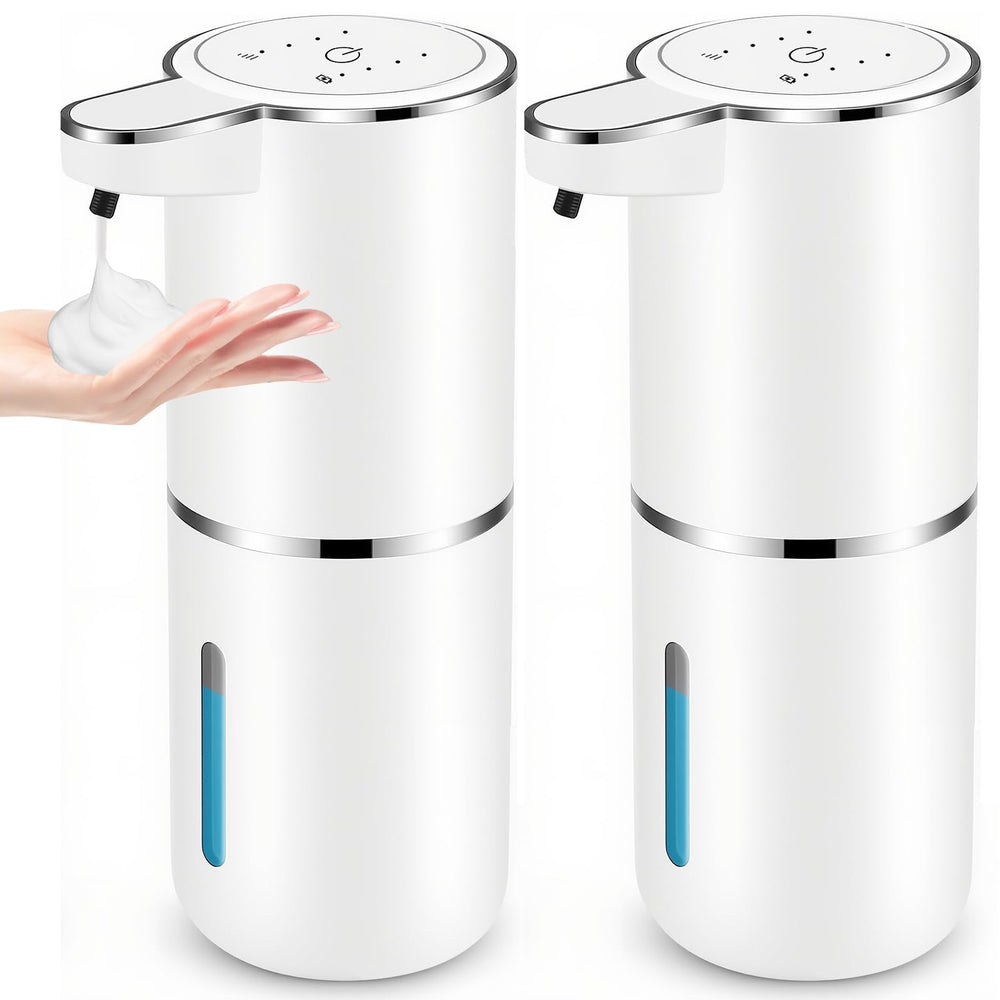 VZZNN front view of two dispensers showing sleek design and space-saving benefit