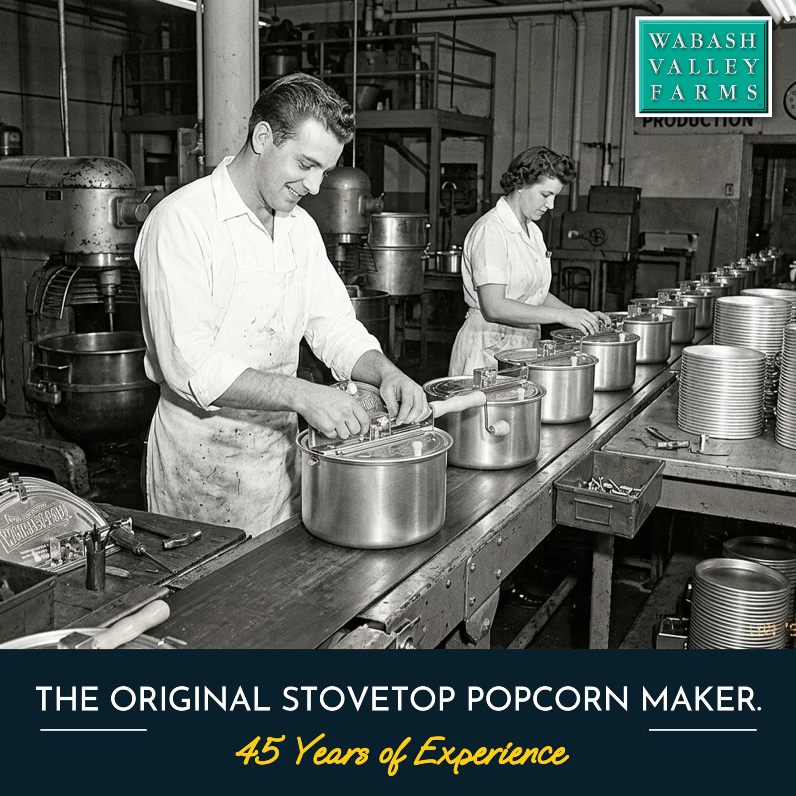 Wabash Valley Farms Whirley Pop with popping oils and seasonings for flavor options