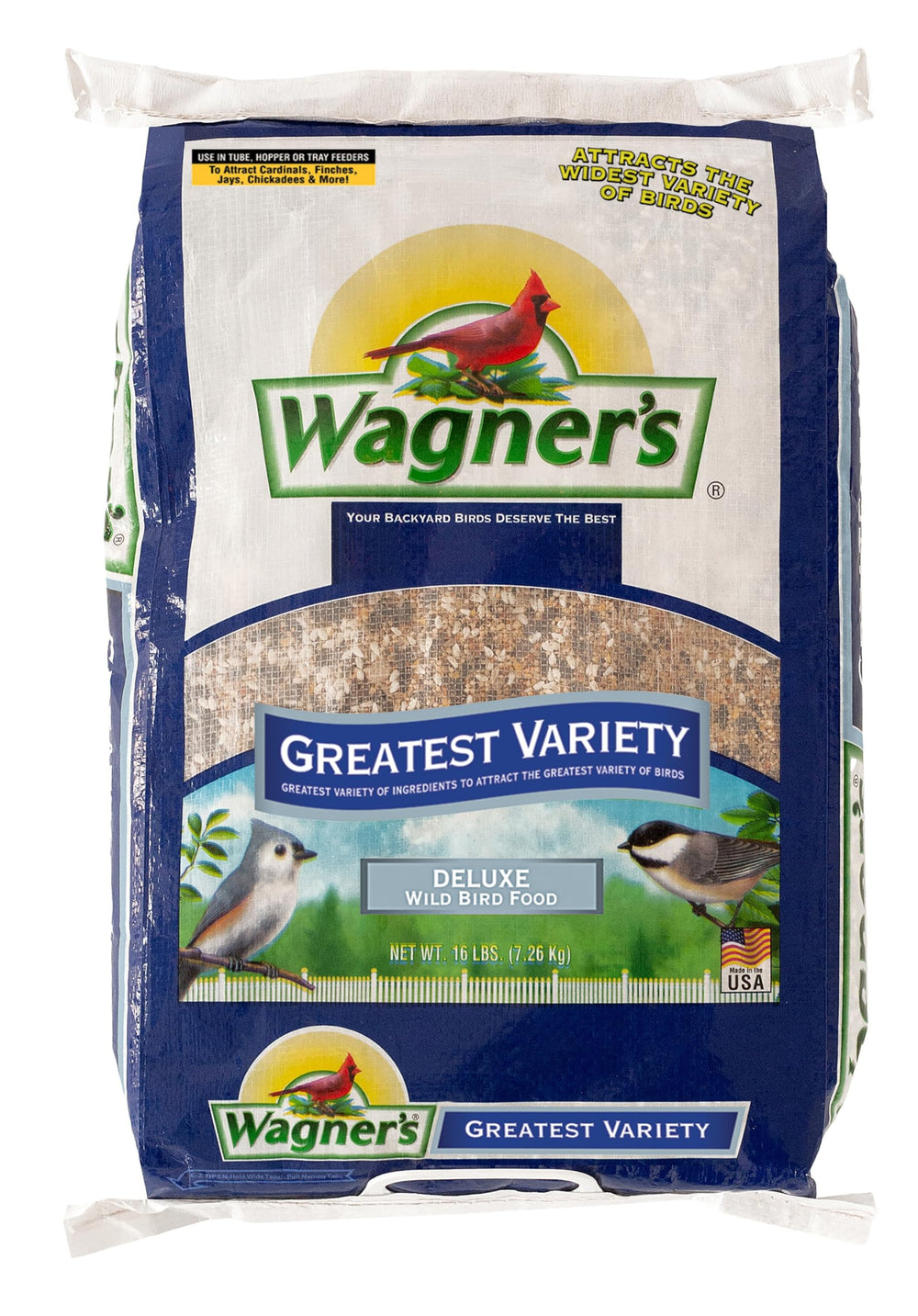 Wagner's front package 16 lb bag showing branding and product benefits