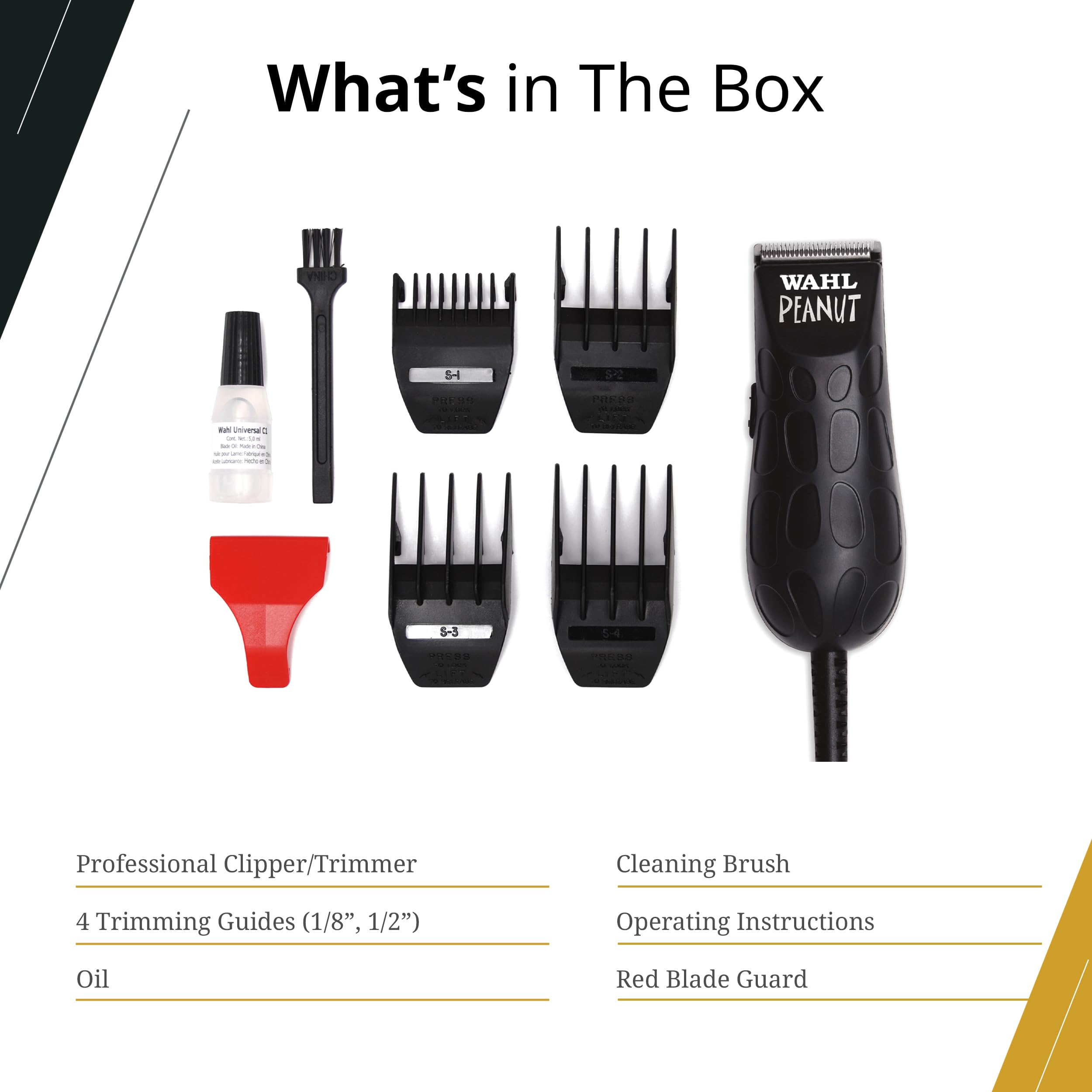 Wahl Professional detachable blade removed to show easy-clean and replacement benefit