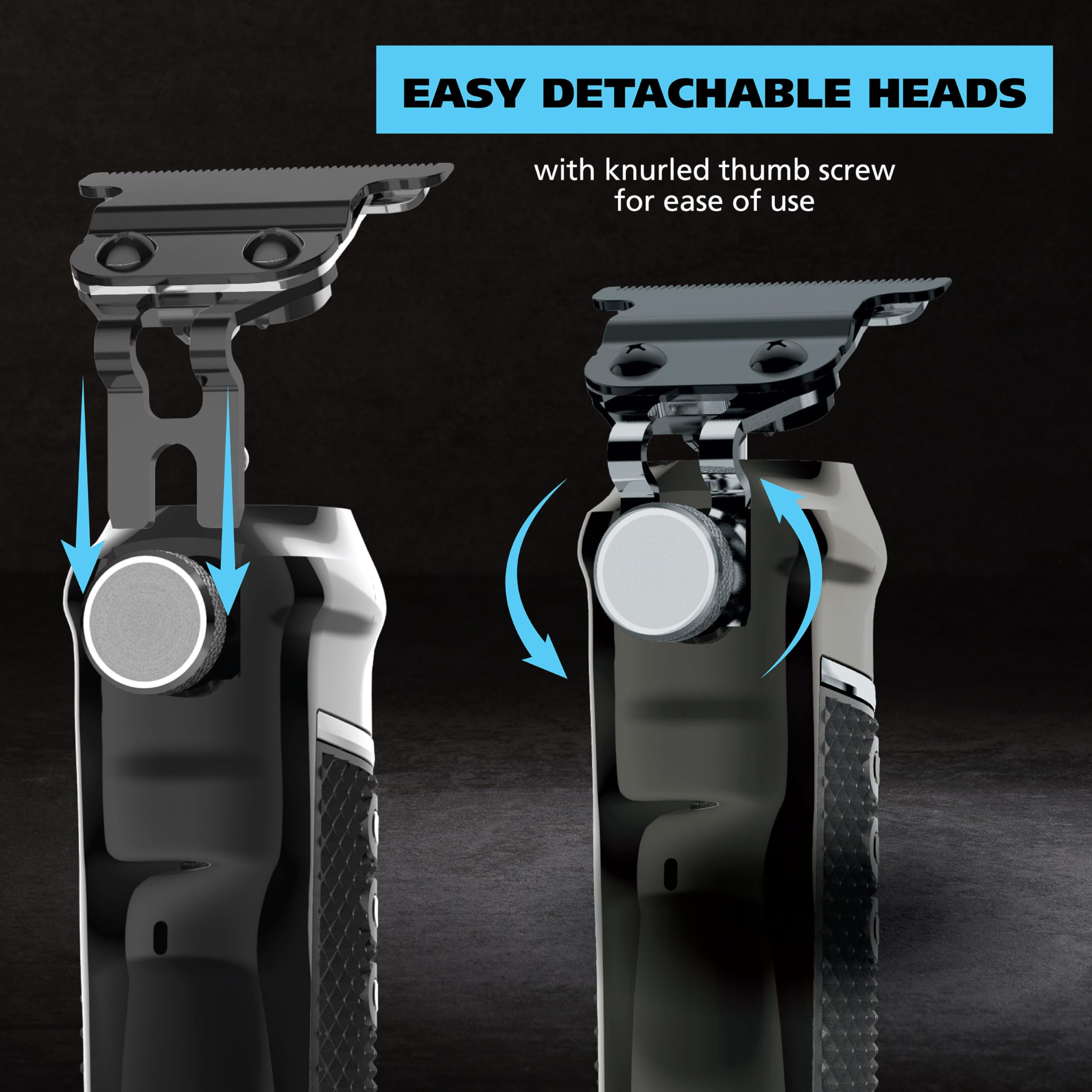 Wahl rotary nose trimmer inset for hygienic ear and nose grooming