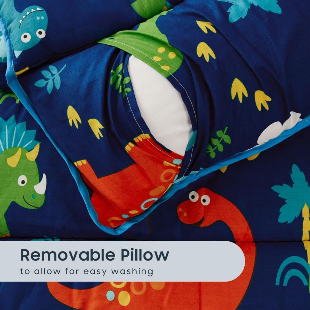 Wake In Cloud removable pillow and blanket detail demonstrating adjustable comfort