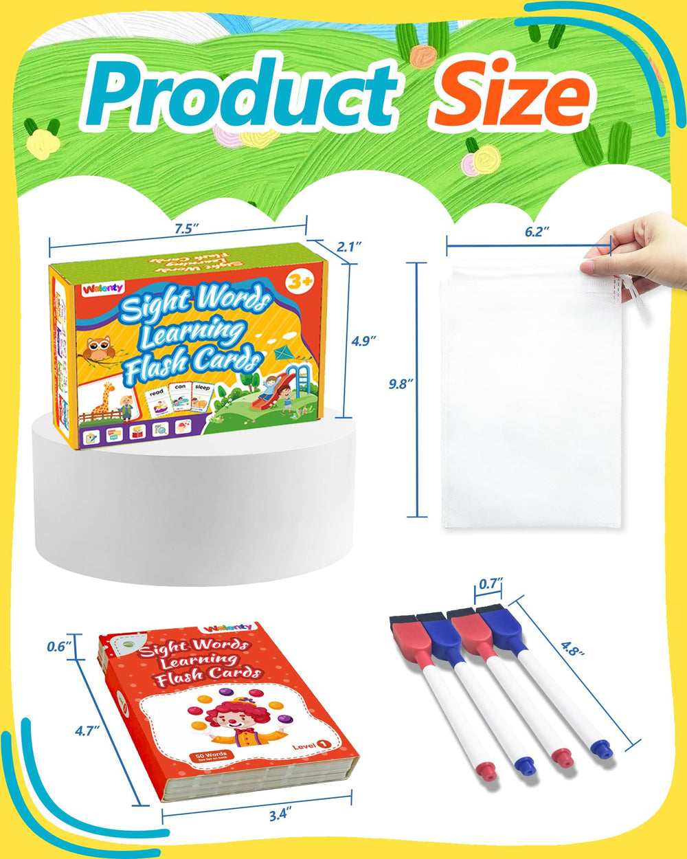 Walenty flash cards used in a classroom activity boosting group learning benefit