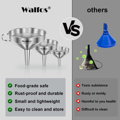 Walfos cleaning brush inside stem showing thorough reach and fast residue removal