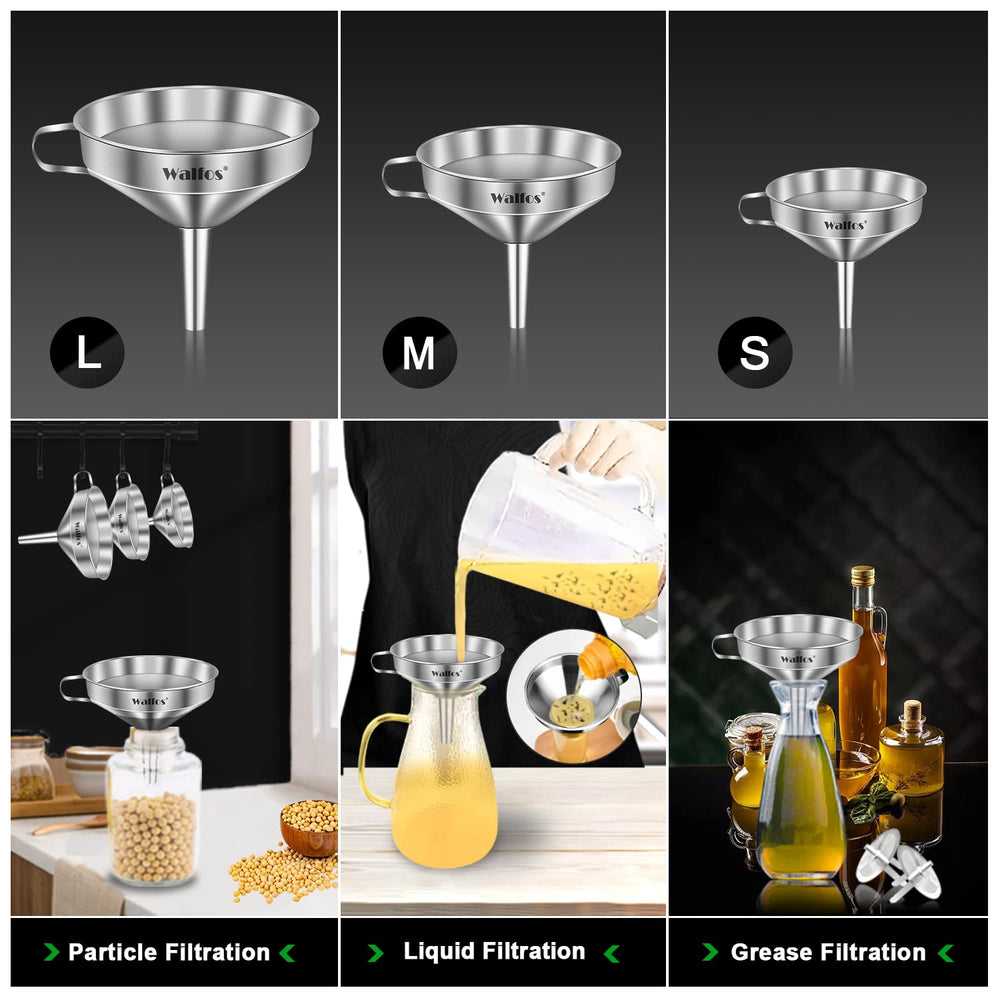 Walfos close-up of narrow stem demonstrating smooth pour and precise filling control