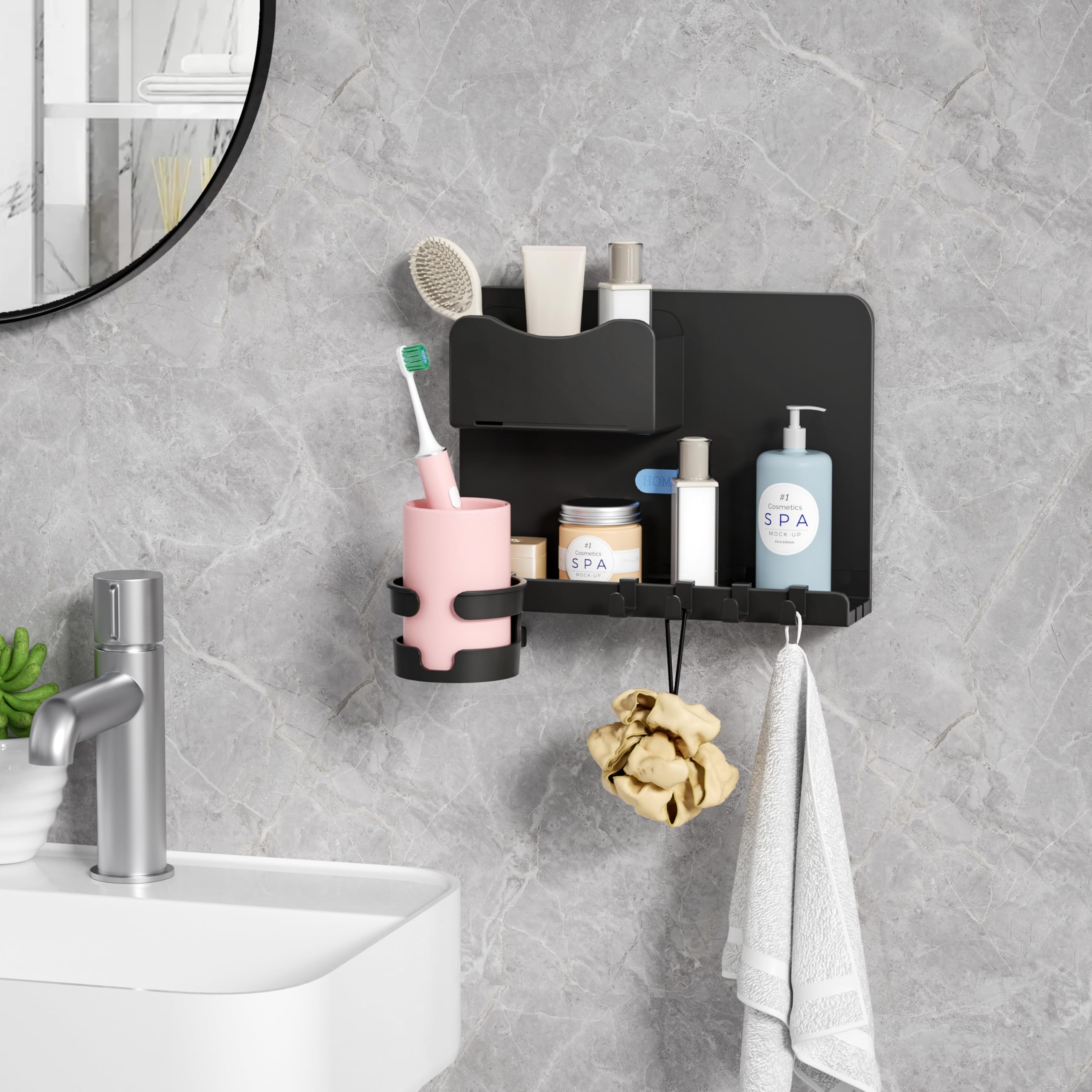 WALfuyao in a styled bedroom showing compact storage and aesthetic benefit