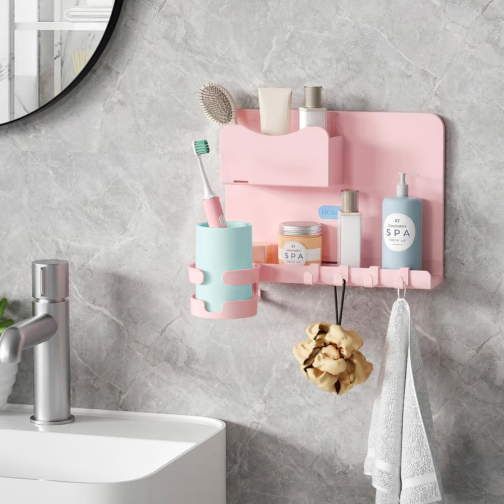 WALfuyao shelf mounted in girls bedroom styling for decorative storage