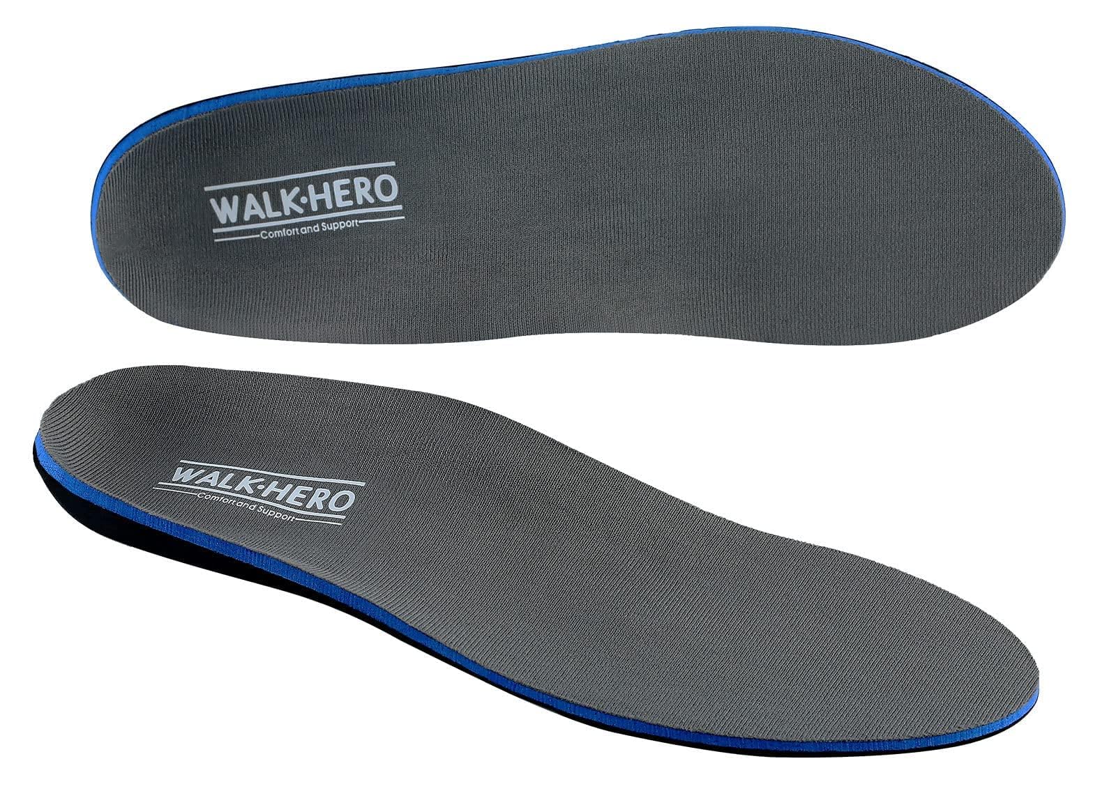 WALK·HERO front view insole showing shape and fit for immediate comfort