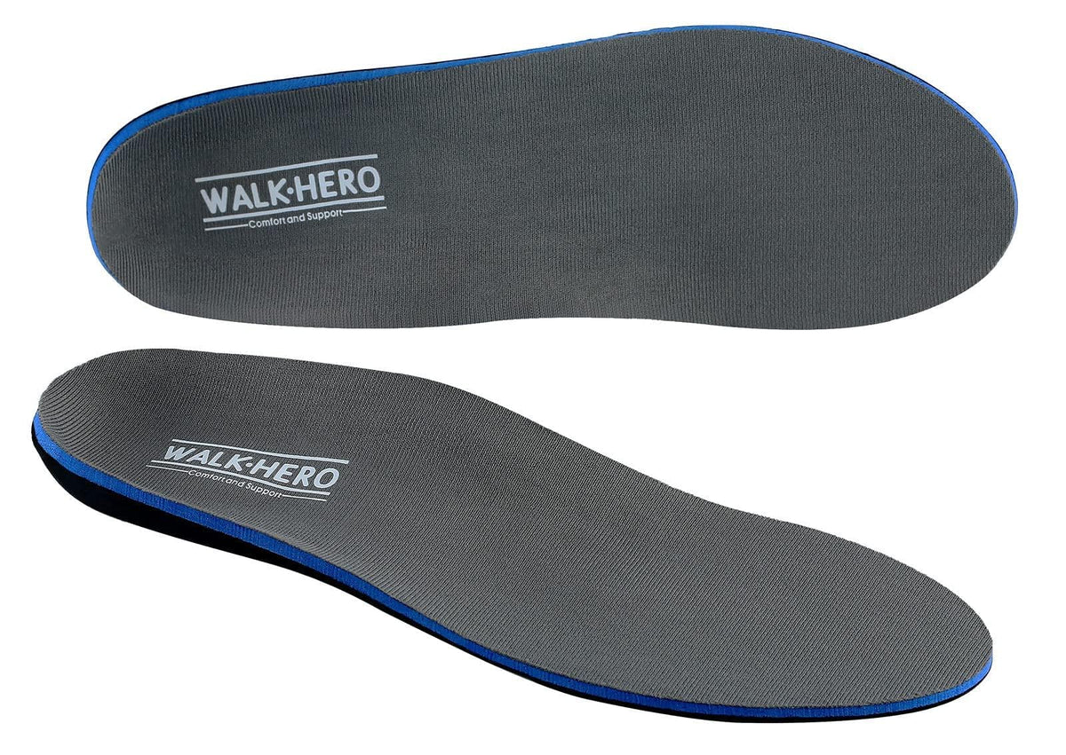 WALK·HERO front view insole showing shape and fit for immediate comfort