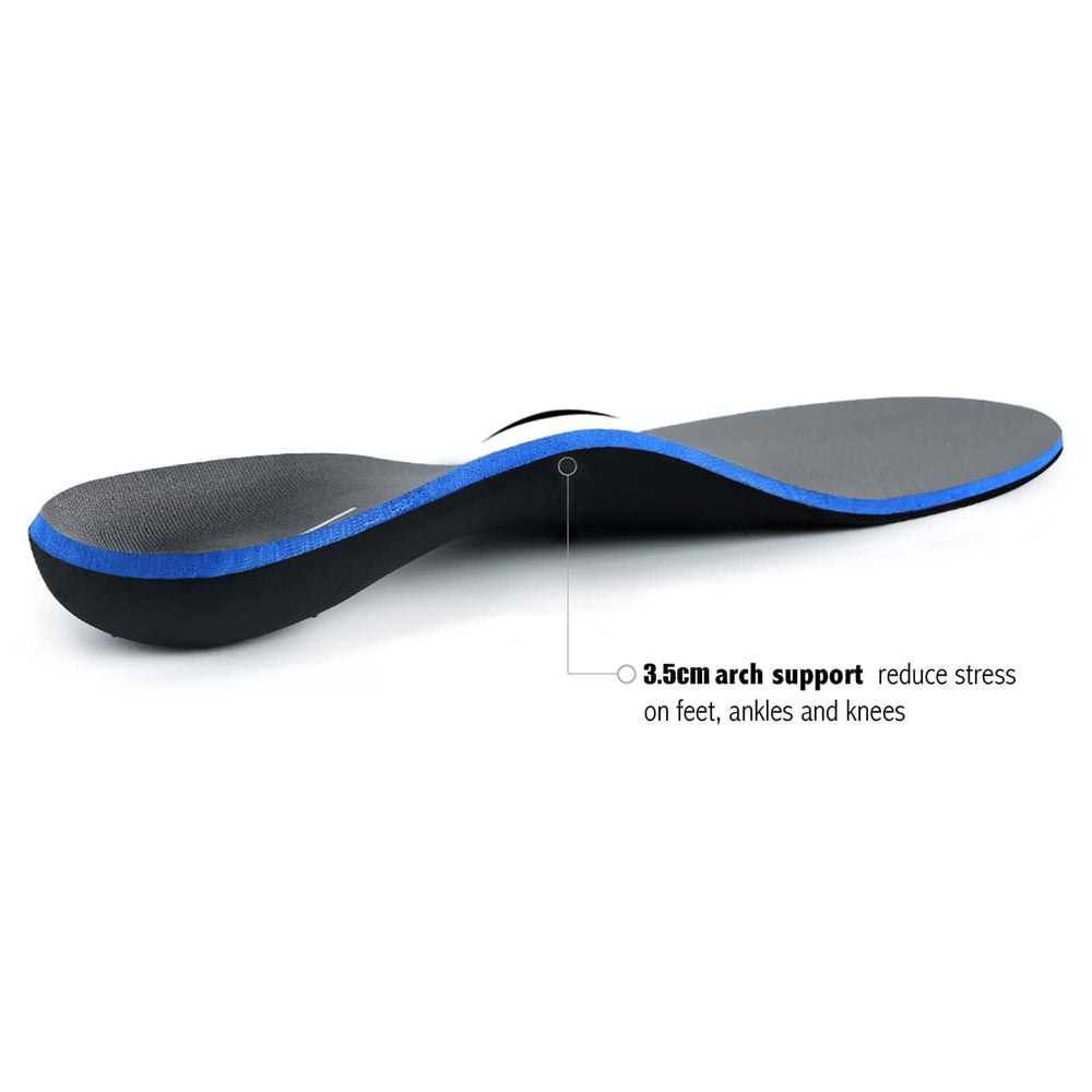 WALK·HERO insole inside a work boot increasing all‑day support