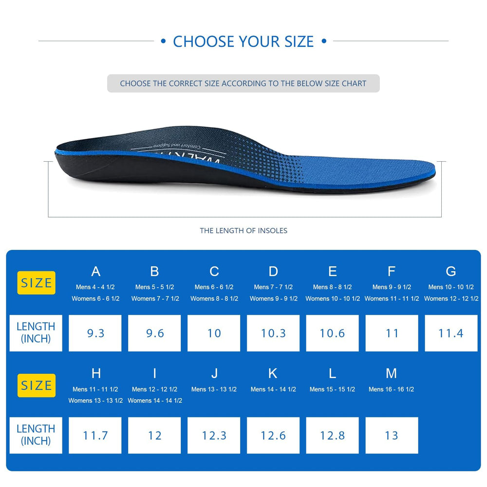 WALK·HERO insoles in shoes while walking delivering lasting comfort