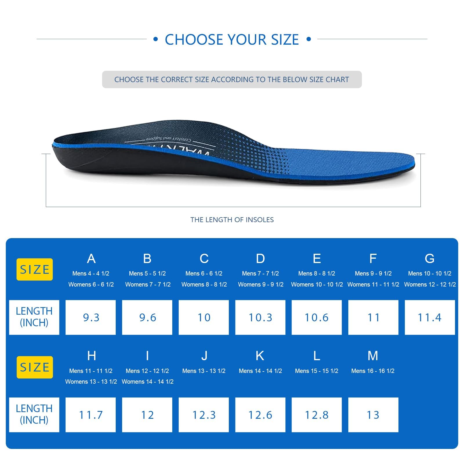WALK·HERO insoles in casual shoes in use walking for better foot comfort