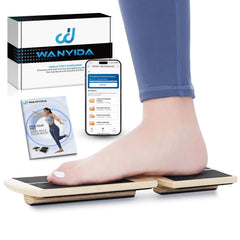 WANYIDA front view showing balance board and clear training layout for easy setup