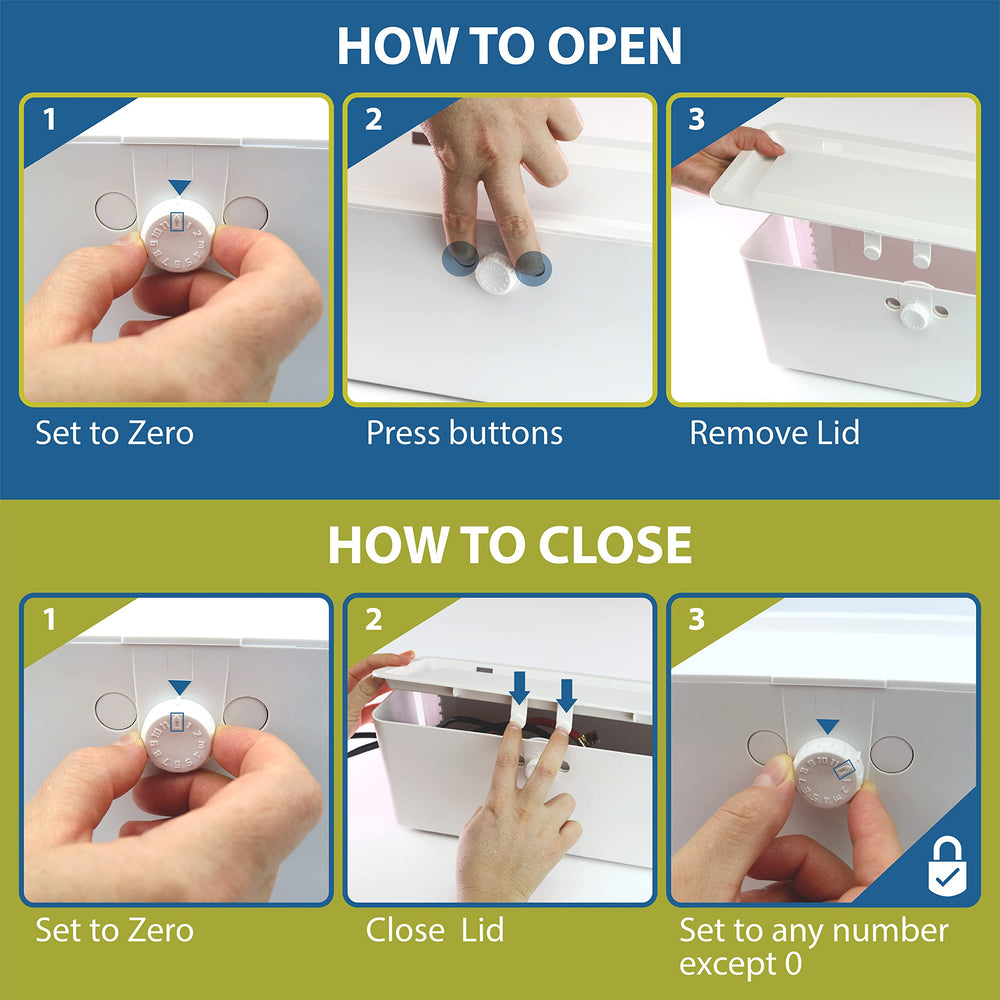 Wappa Baby close-up of patented double-lock showing child-resistant benefit