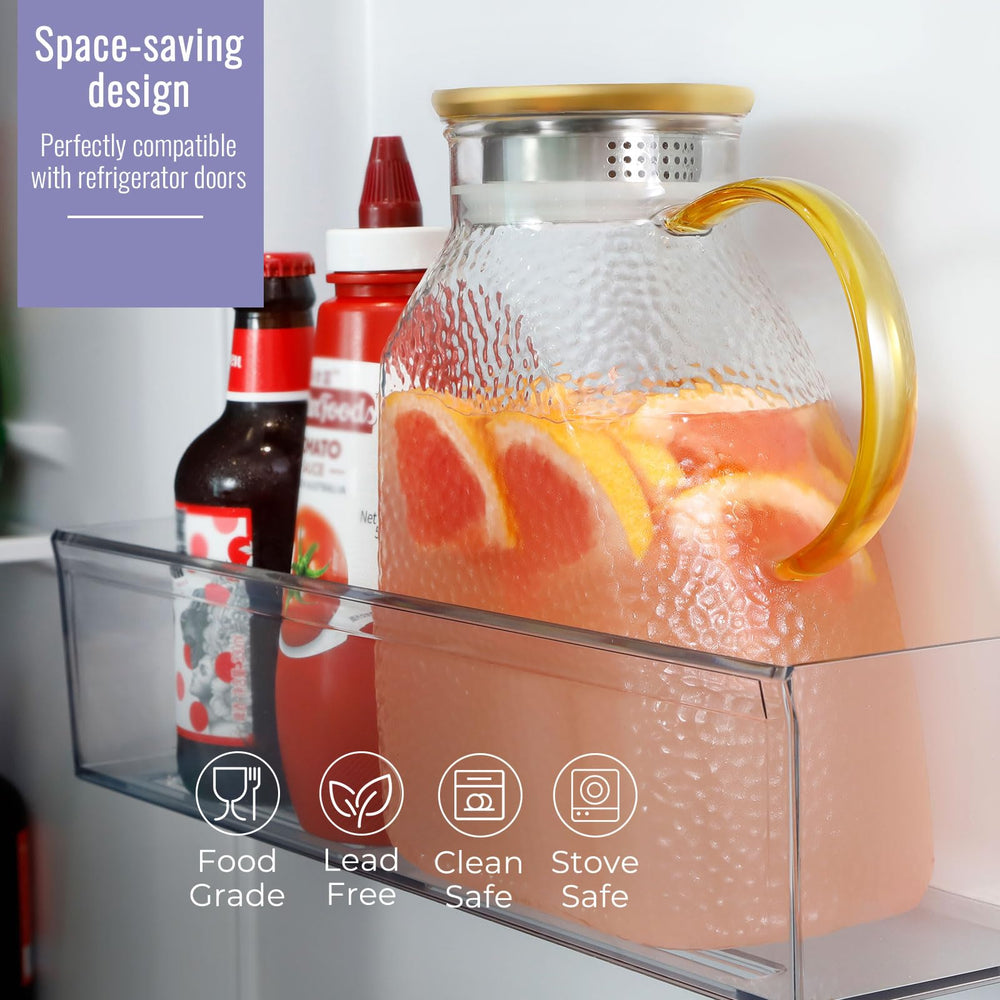 WARMSIMPLE handle and spout mid-pour illustrating ergonomic grip and drip-free pour