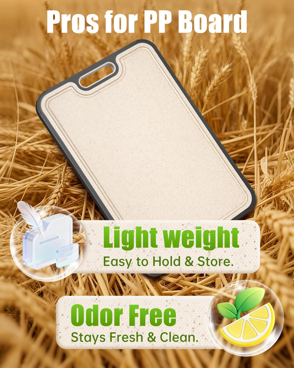Washour BPA-free PP side detail ideal for fruits and ready-to-eat foods