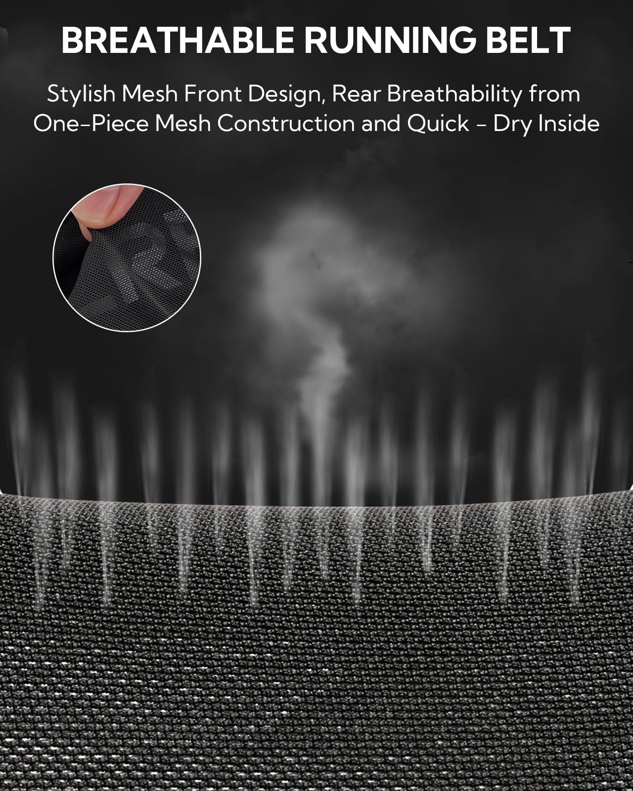 WATERFLY phone pocket open showing water resistance and secure phone storage benefit