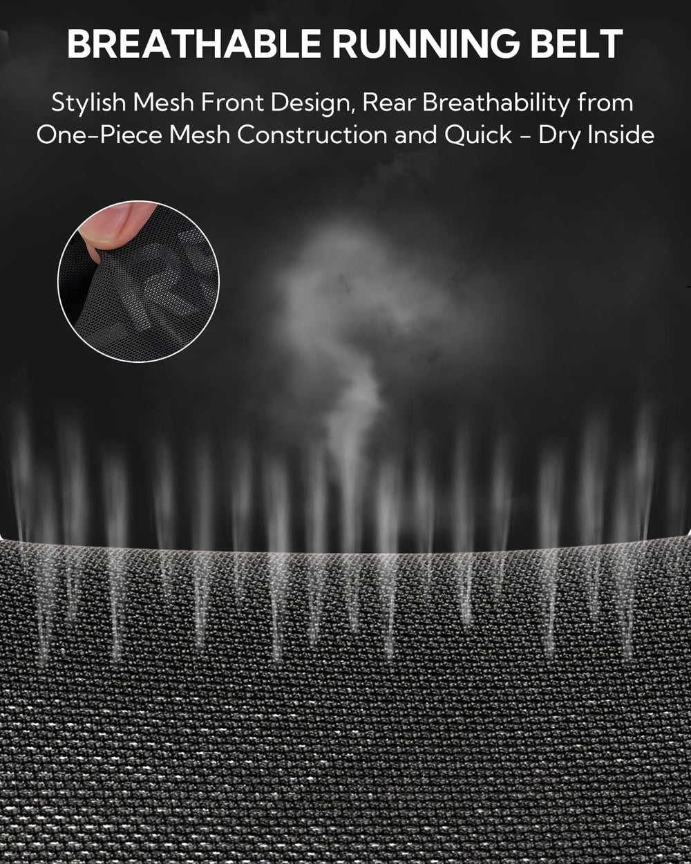 WATERFLY phone pocket open showing water resistance and secure phone storage benefit