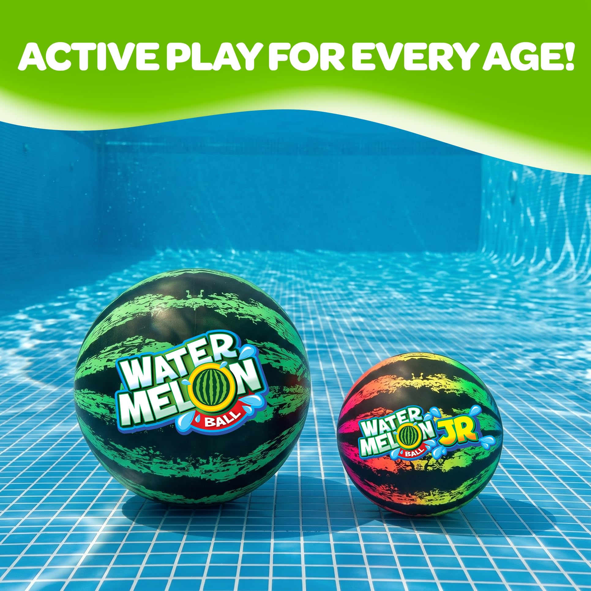 Backyard party scene with Watermelon Ball boosting summer family fun
