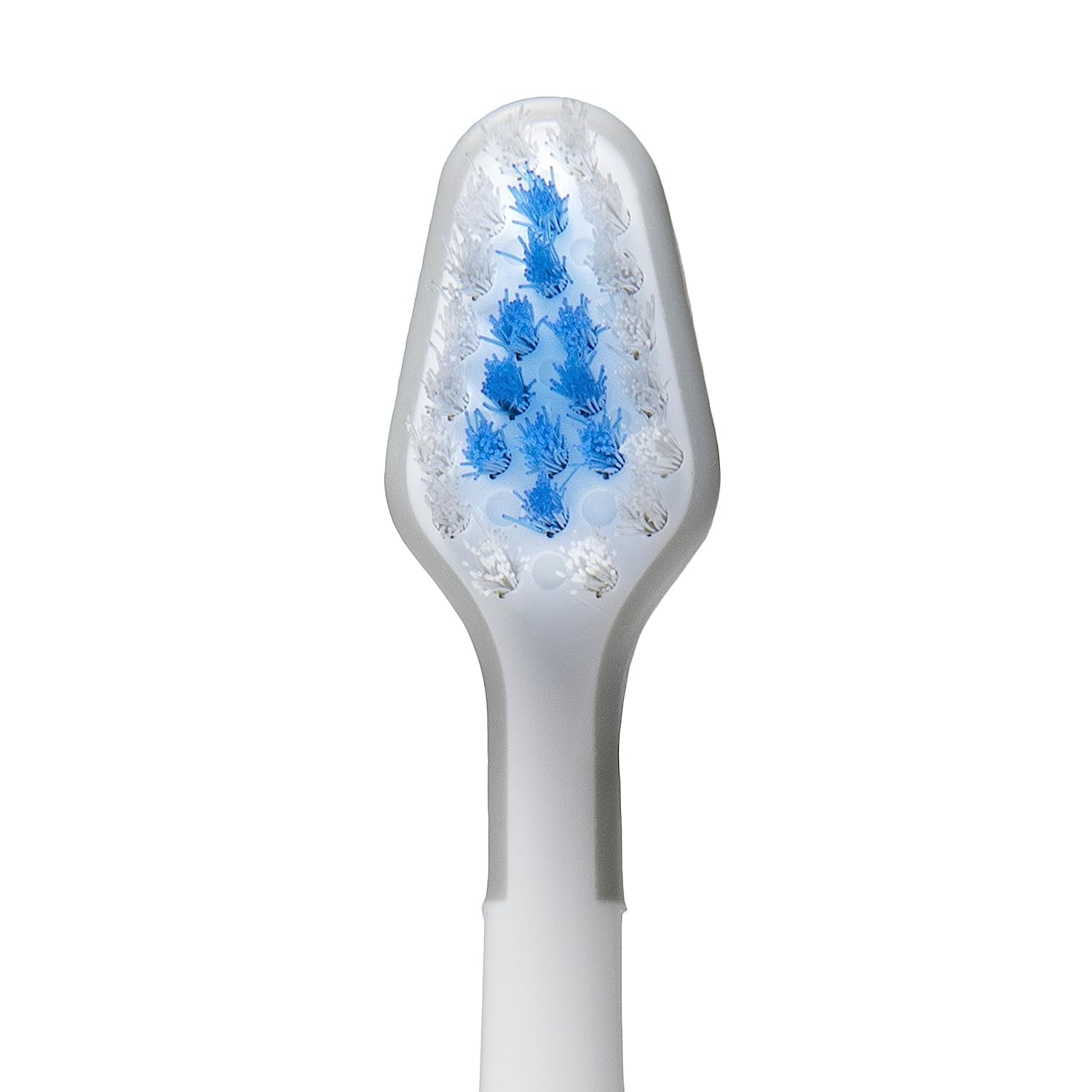 Waterpik reverse view highlighting built-in tongue scraper for fresher breath