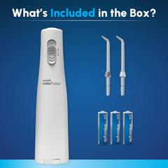 Waterpik in-shower use with waterproof design for convenient shower flossing