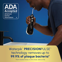 Waterpik four included flossing tips displayed for versatile cleaning benefits