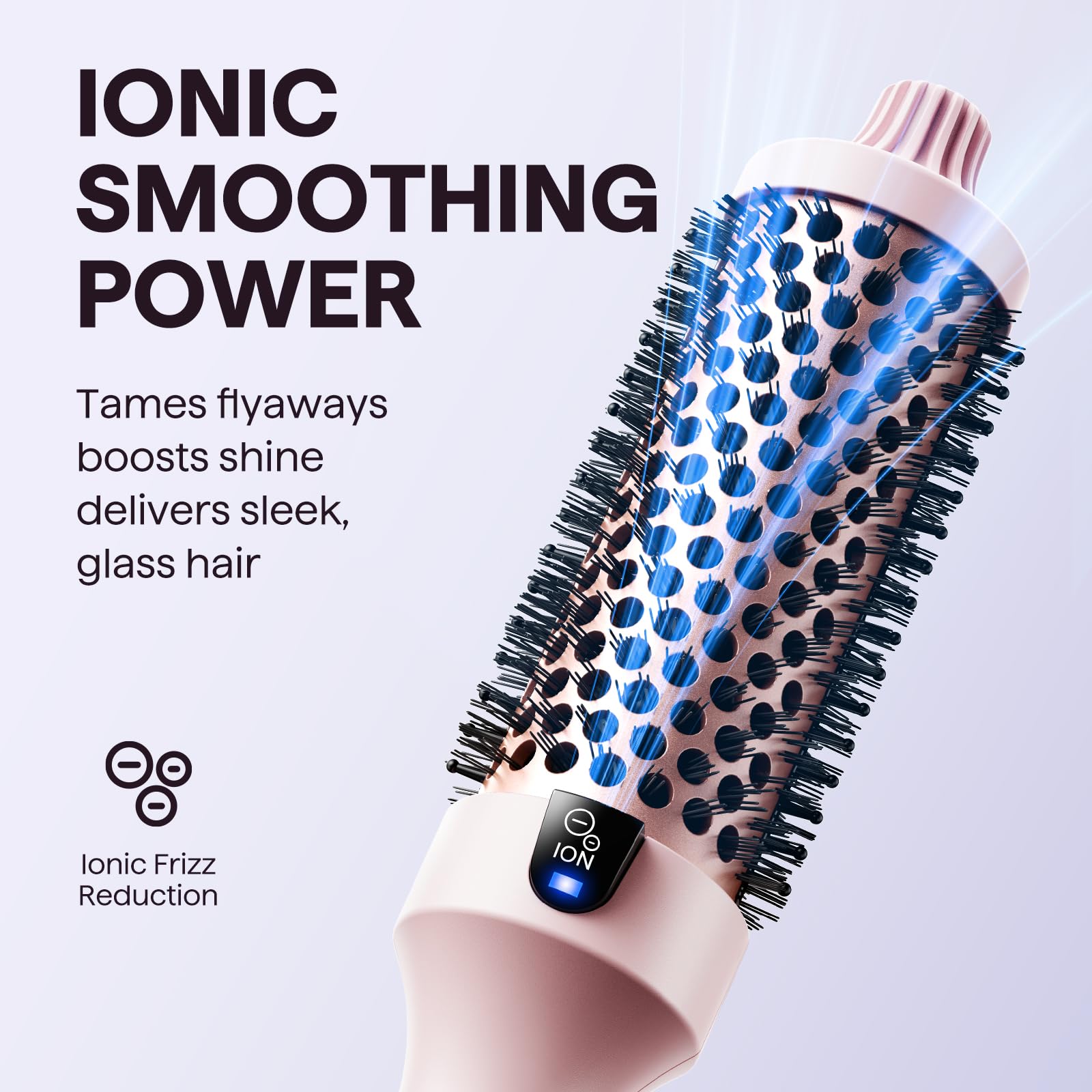 wavytalk in-use styling creating salon-like blowout volume and sleek ends