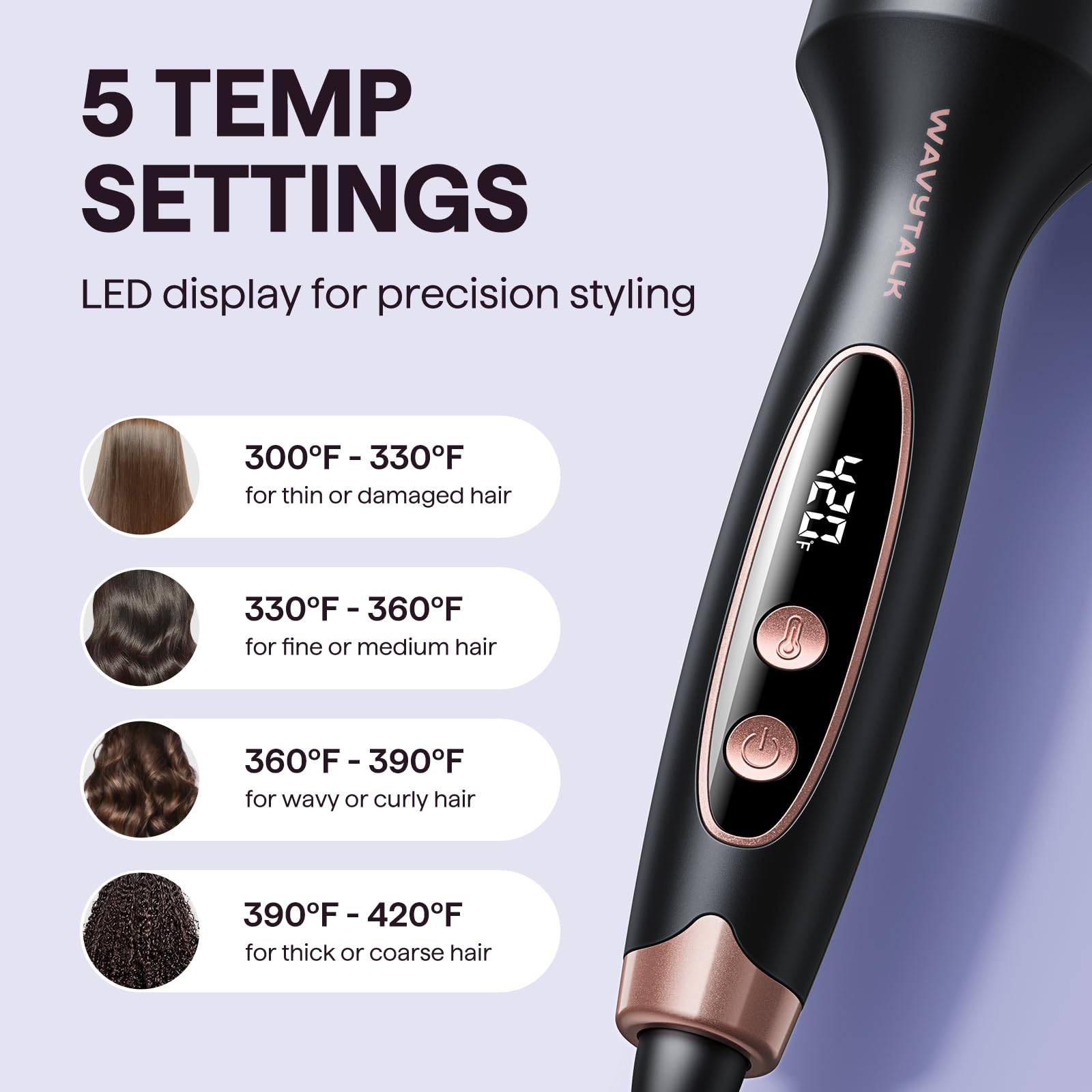 Wavytalk held in hand to show 1.5-inch barrel scale and ergonomic control