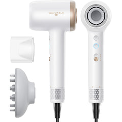 wavytalk front view of Turblow Pro dryer showing compact salon design and fast drying benefit