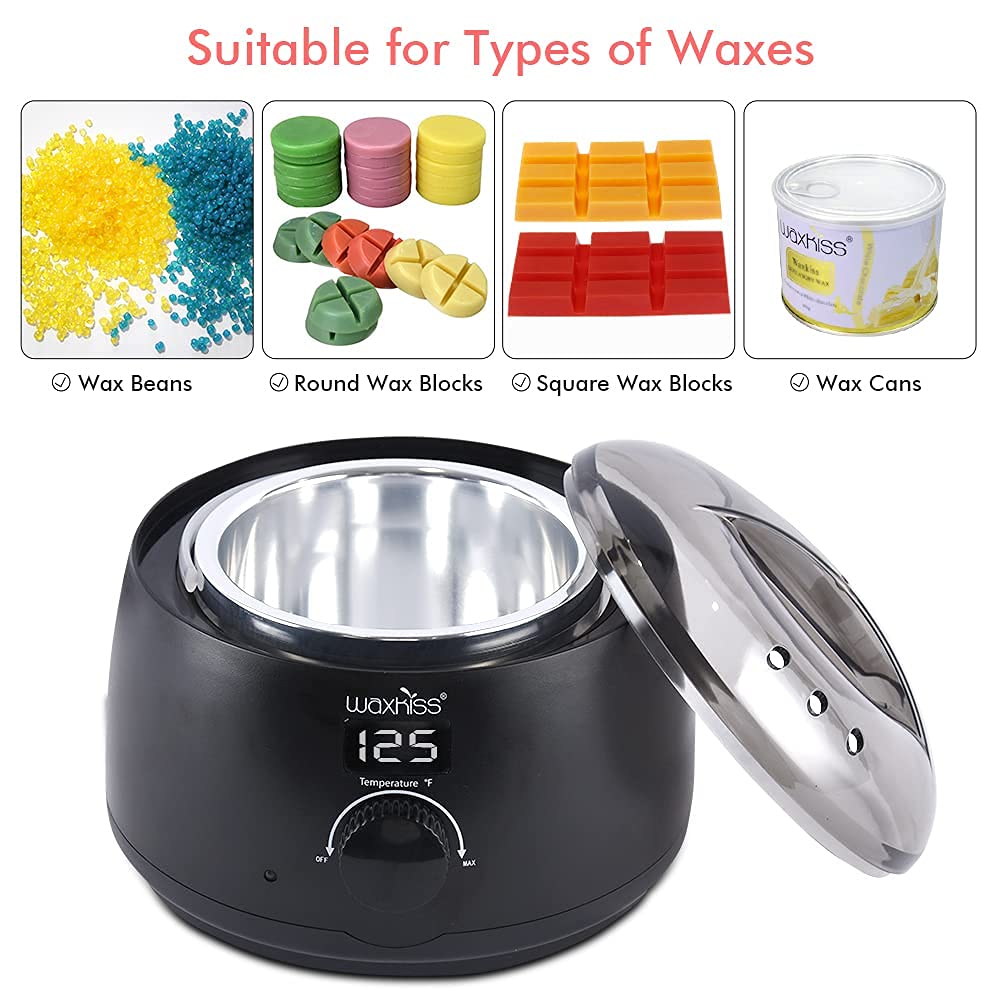 waxkiss compact warmer on salon table for portable professional use