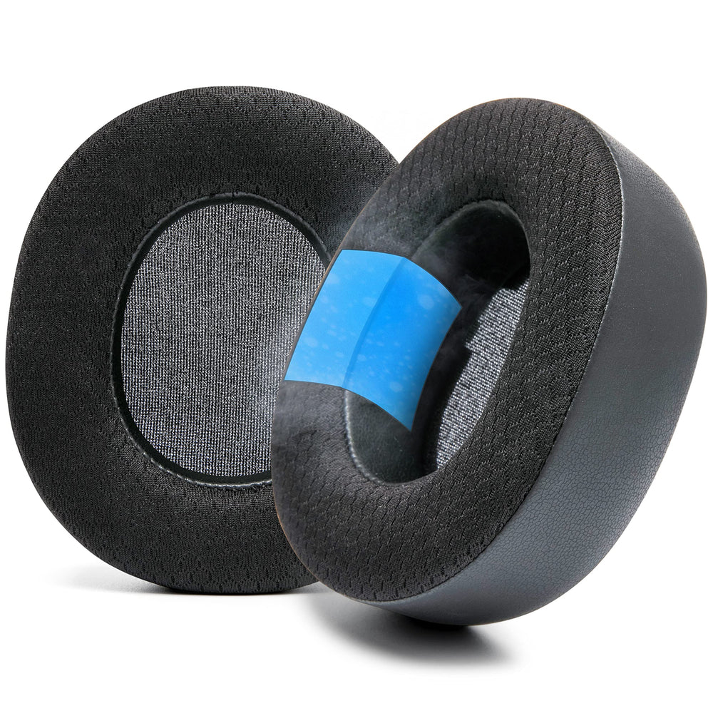 WC replacement earpads front view showing fit for Arctis Nova Pro Wireless and comfort