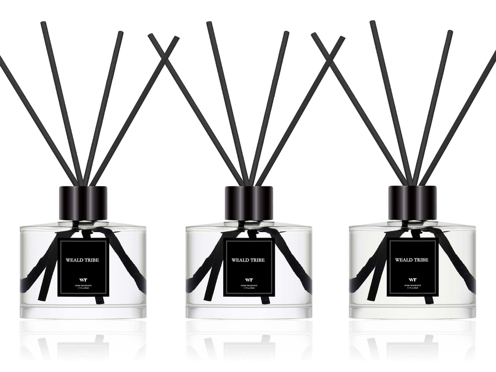 WEALD TRIBE front packaging showing three bottles and gift box for elegant gifting