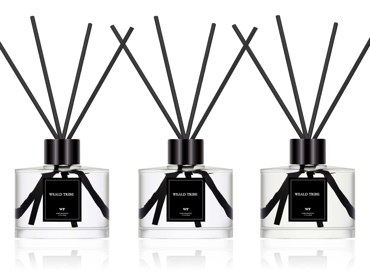 WEALD TRIBE front packaging showing three bottles and gift box for elegant gifting